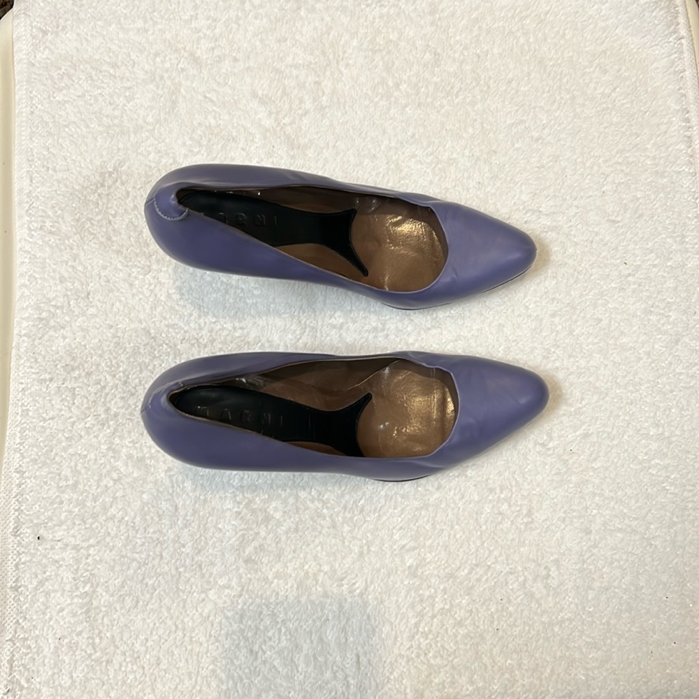 Made in Italy purple heels